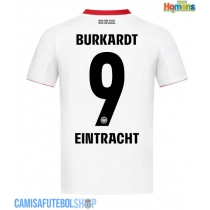 Camisa de time de futebol Eintracht Frankfurt Jonathan Burkardt #9 Replicas 2º Equipamento 2025-26 Manga Curta